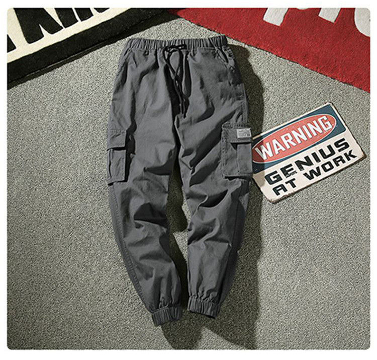 Thumbnail: Camouflage Cargo Pants Men Cotton Streetwear Korean Hip Hop Joggers 7XL Loose Fi