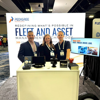 Pedigree Technologies team members Rocco Marrari, Megan Colson, and Brian Knudson