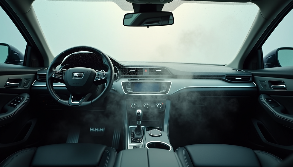 Experience Superior Cleanliness with ATLAS AUTO SALON's Car Steaming Service