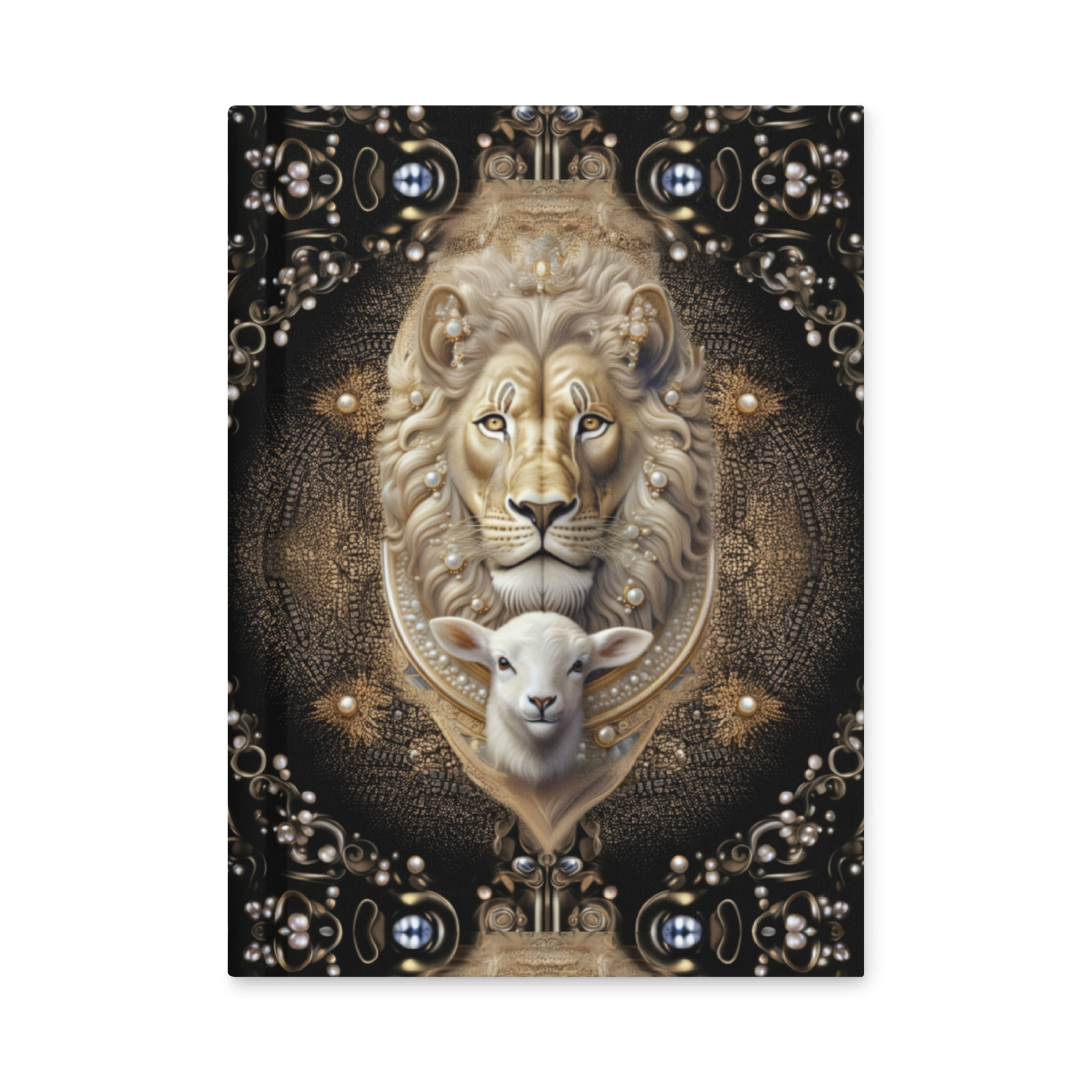 The Lamb that Roared Hardcover journal matte