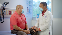 Dr. Wong and Orthopedic Patient