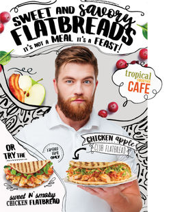 Flatbread Window Cling