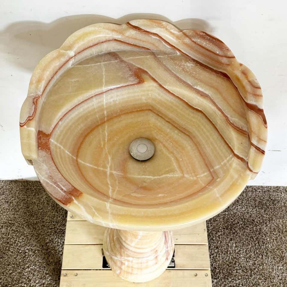 Thumbnail: Onyx Freestanding Pedestal Wash Basin Sink 