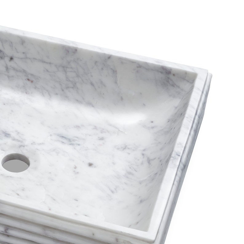 Thumbnail: Marble Rectangular Washbasin Sink