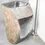 थंबनेल: Stone Rustic Mediterranean Style Freestanding Washbasin Sink 