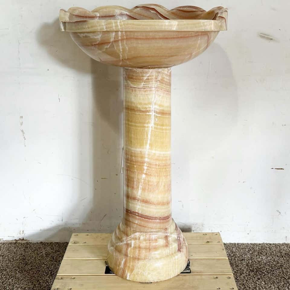 Thumbnail: Onyx Freestanding Pedestal Wash Basin Sink 