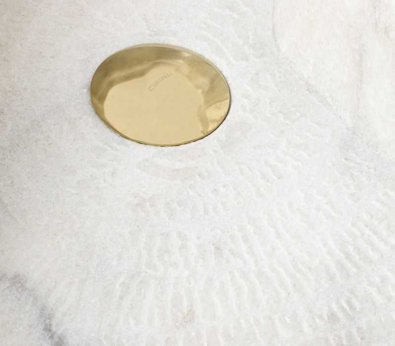 Thumbnail: Unshaped Marble Washbasin Sink, Map Inspired Sink, Tree Trunk  Design Sink