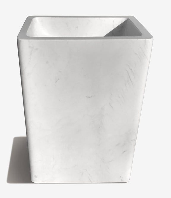 Thumbnail: Cuboid Marble  Freestanding Pedestal Wash Basin Sink 