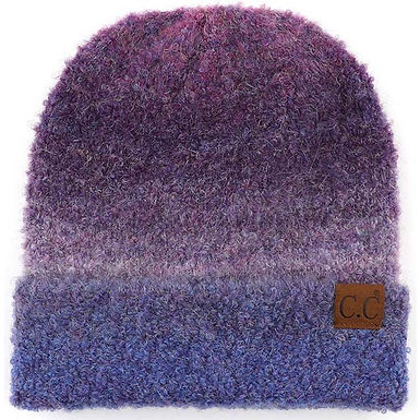 Ombre Boucle Beanie