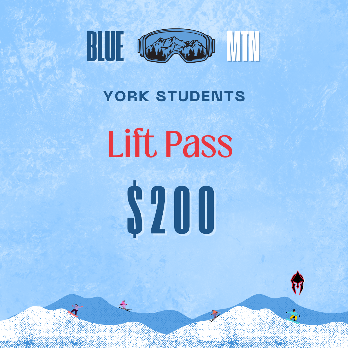 BLUE 26 - York + Lift Pass