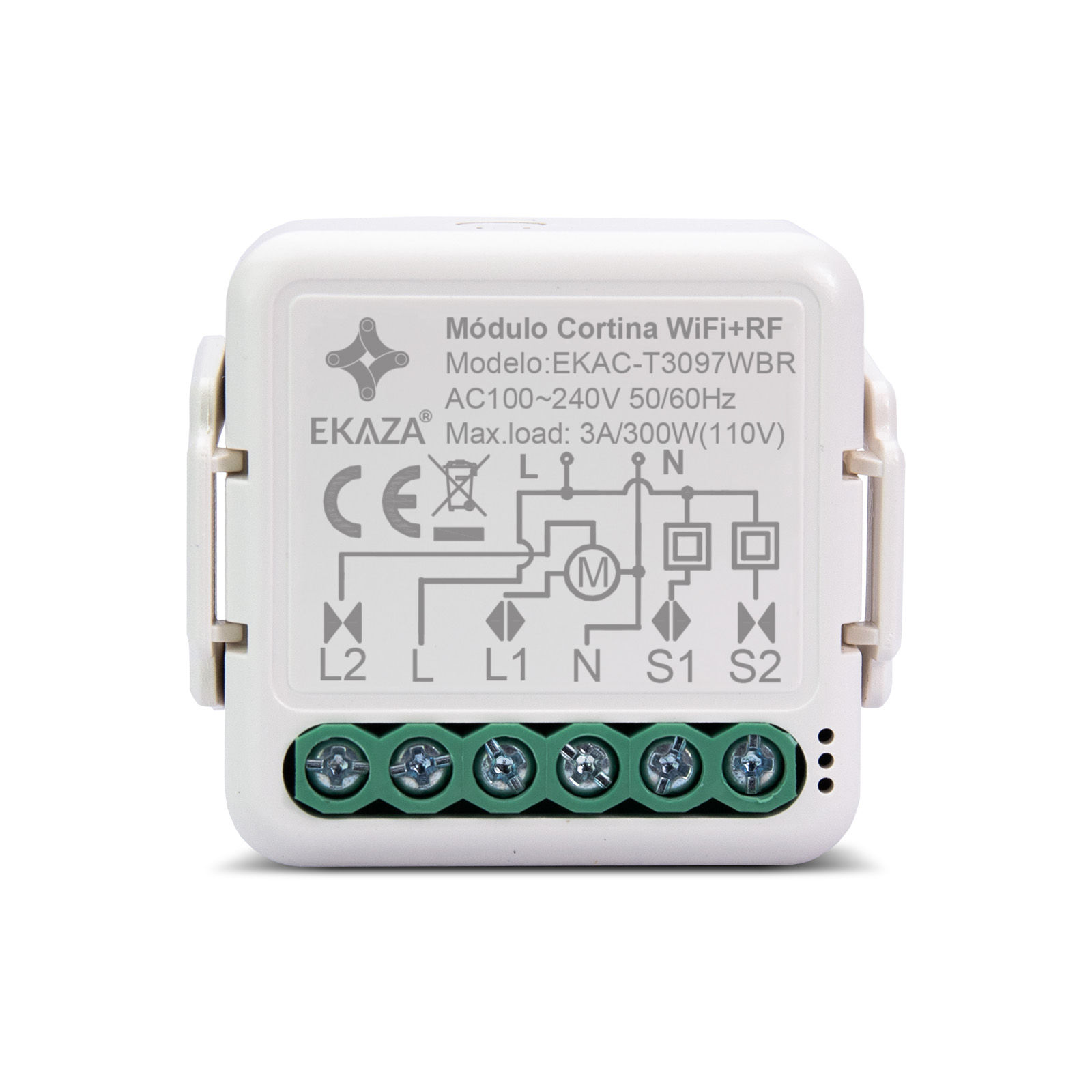 Mini Modulo Para Cortina WI-FI + RF - EKAZA