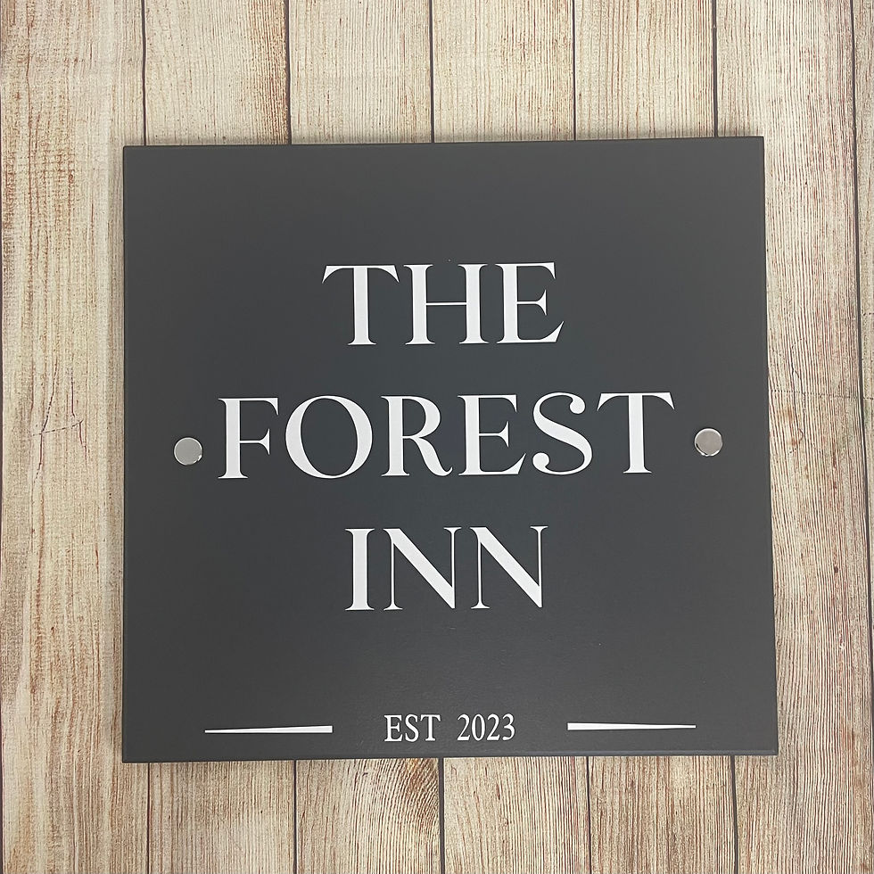 Thumbnail: Wall Mounted Bar Name Sign