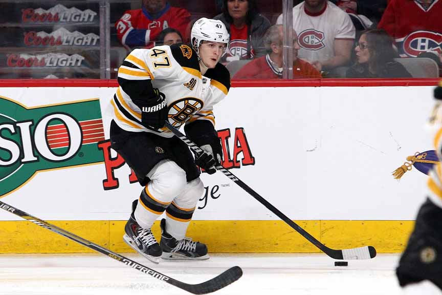 Thumbnail: Torey Krug Rookie Season Game Worn Jersey