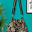 Thumbnail: Refashioned Sequin Bag - Two Tone Gold Floral on Velvet