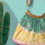 Thumbnail: Refashioned Sequin Bag - Aqua, Yellow & Pink Clear Sparkle