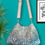 Thumbnail: Refashioned Sequin Bag - Icy White, Silver and Pale Blue
