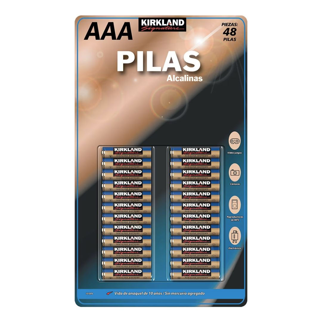 Kirkland AAA Bateries 48-Pack