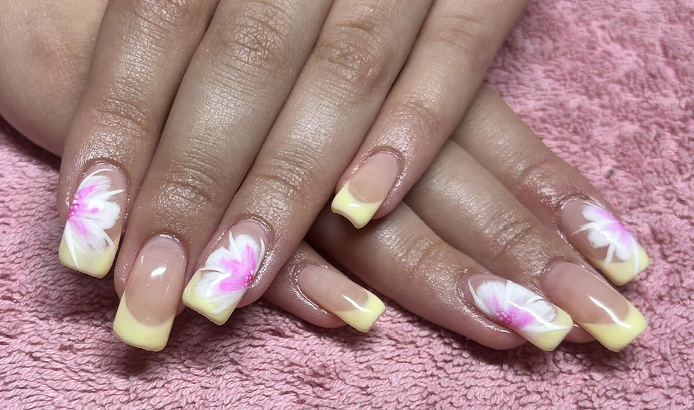 yellow french flowers