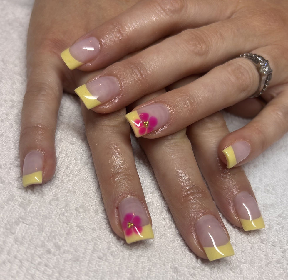 yellow french flowers 1