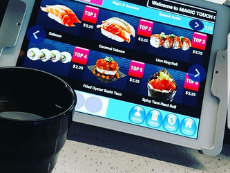 Magic Touch Bullet Train Sushi in Cerritos, CA