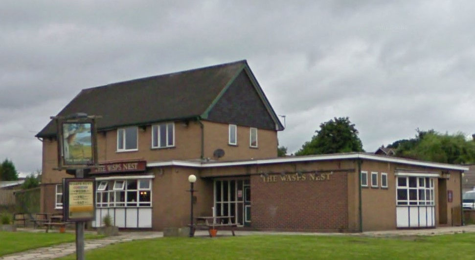 The Wasps Nest, Nab Lane, Mirfield in August 2009. © Google 2026