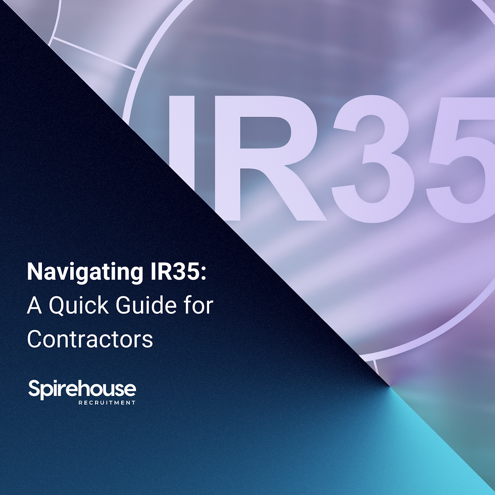 Navigating IR35 - A Quick Guide for Contractors