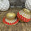 Thumbnail: Duo of wax diya and plated diya
