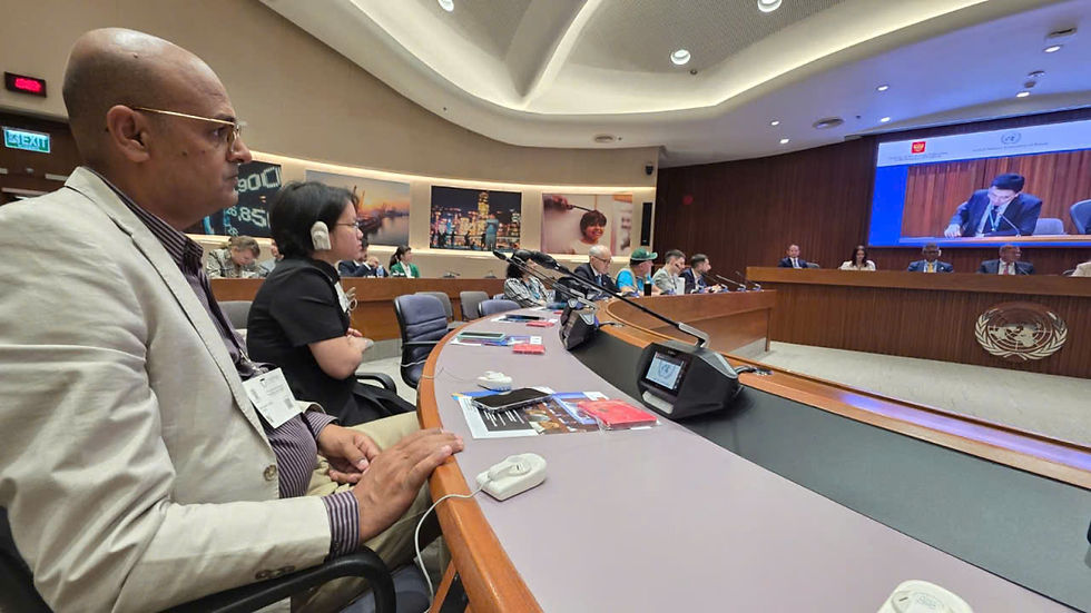 Ngoc Anh attending a side event at APFSD 2026