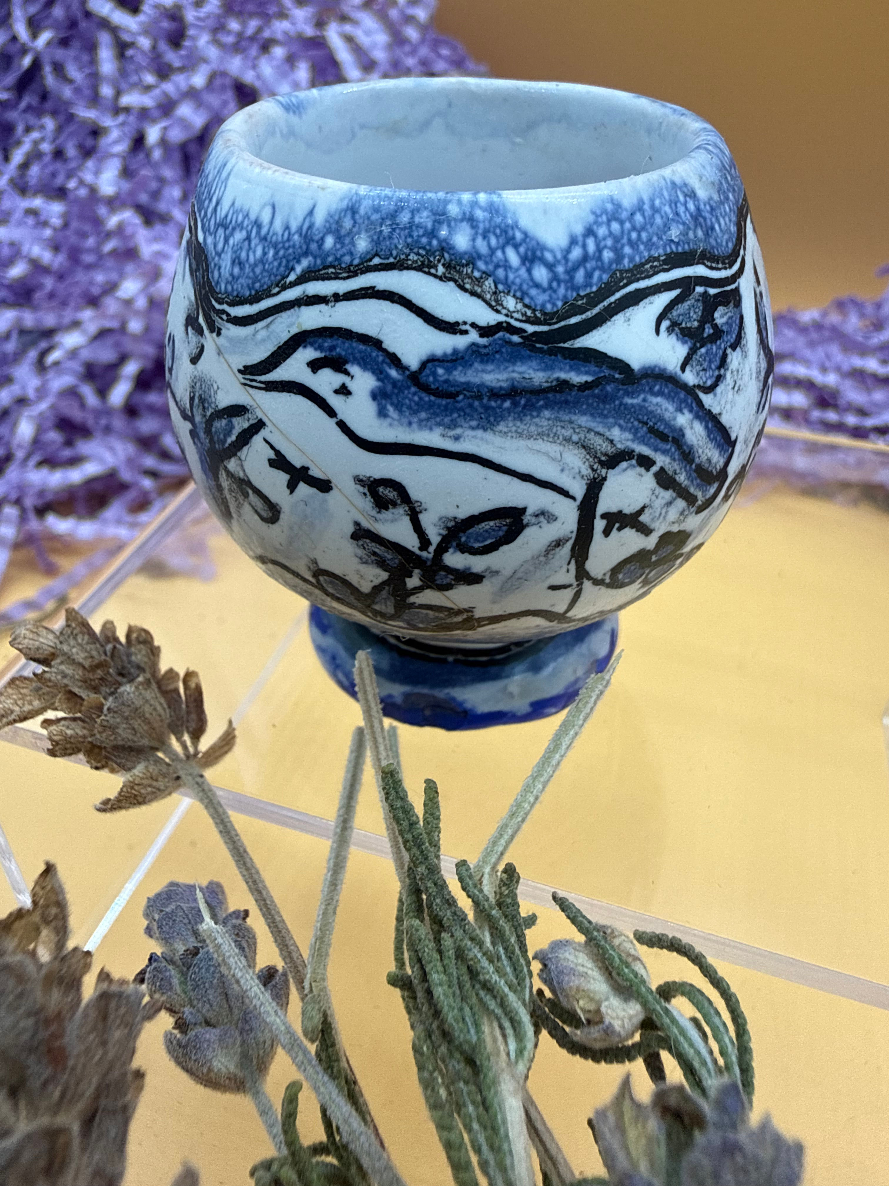 Collectible Peruvian Pottery Featuring Birds &  Gardens