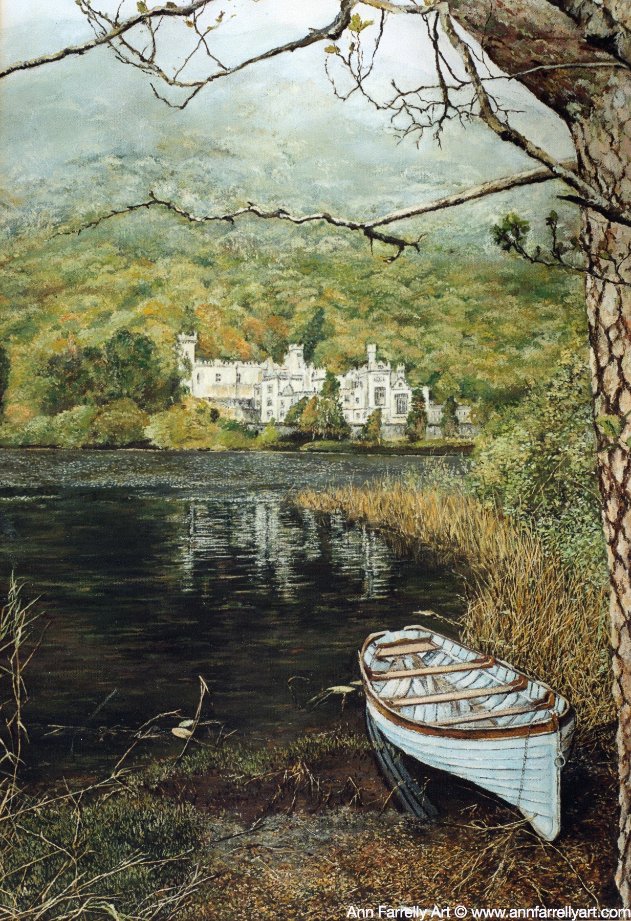 (AF-32) Moored at Kylemore Abbey