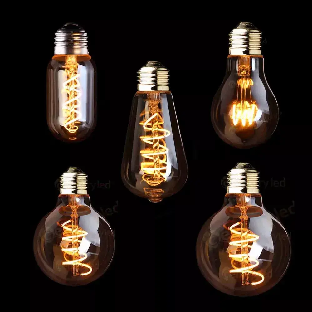 Retro Dimmable LED Bulbs E27
