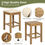 Thumbnail: 5 Piece Outdoor Acacia Wood Set