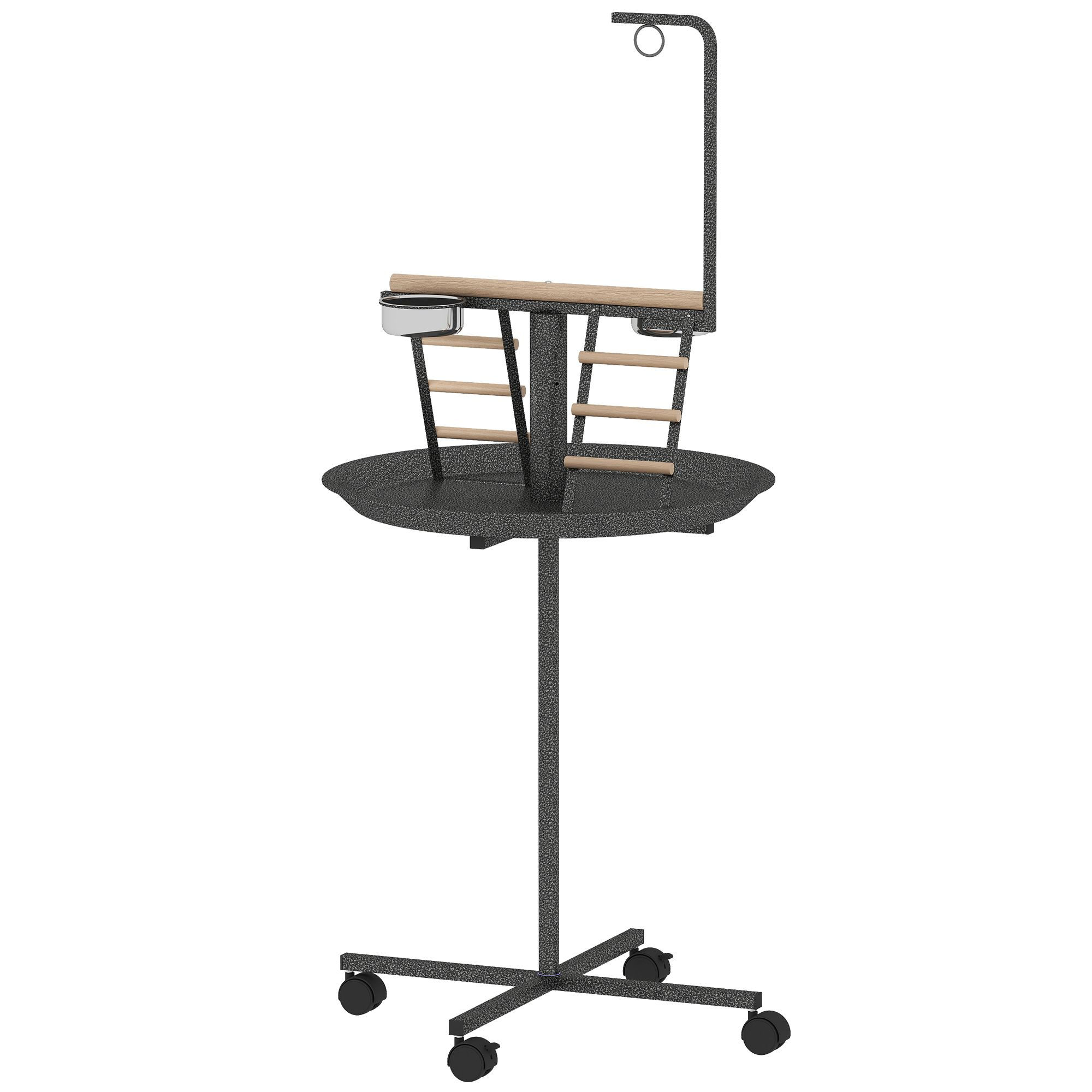 Bird Stand with Wheels