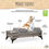サムネイル： Tailzzz Wyatt Wooden Pet Bed with Mattress | Small to Medium Pet Bed with Mattre