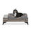 サムネイル： Tailzzz Wyatt Wooden Pet Bed with Mattress | Small to Medium Pet Bed with Mattre