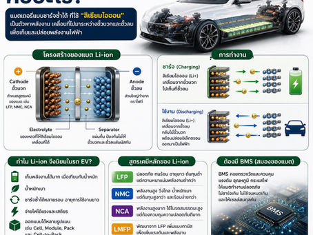 แบตเตอรี่ Lithium-ion คืออะไร?