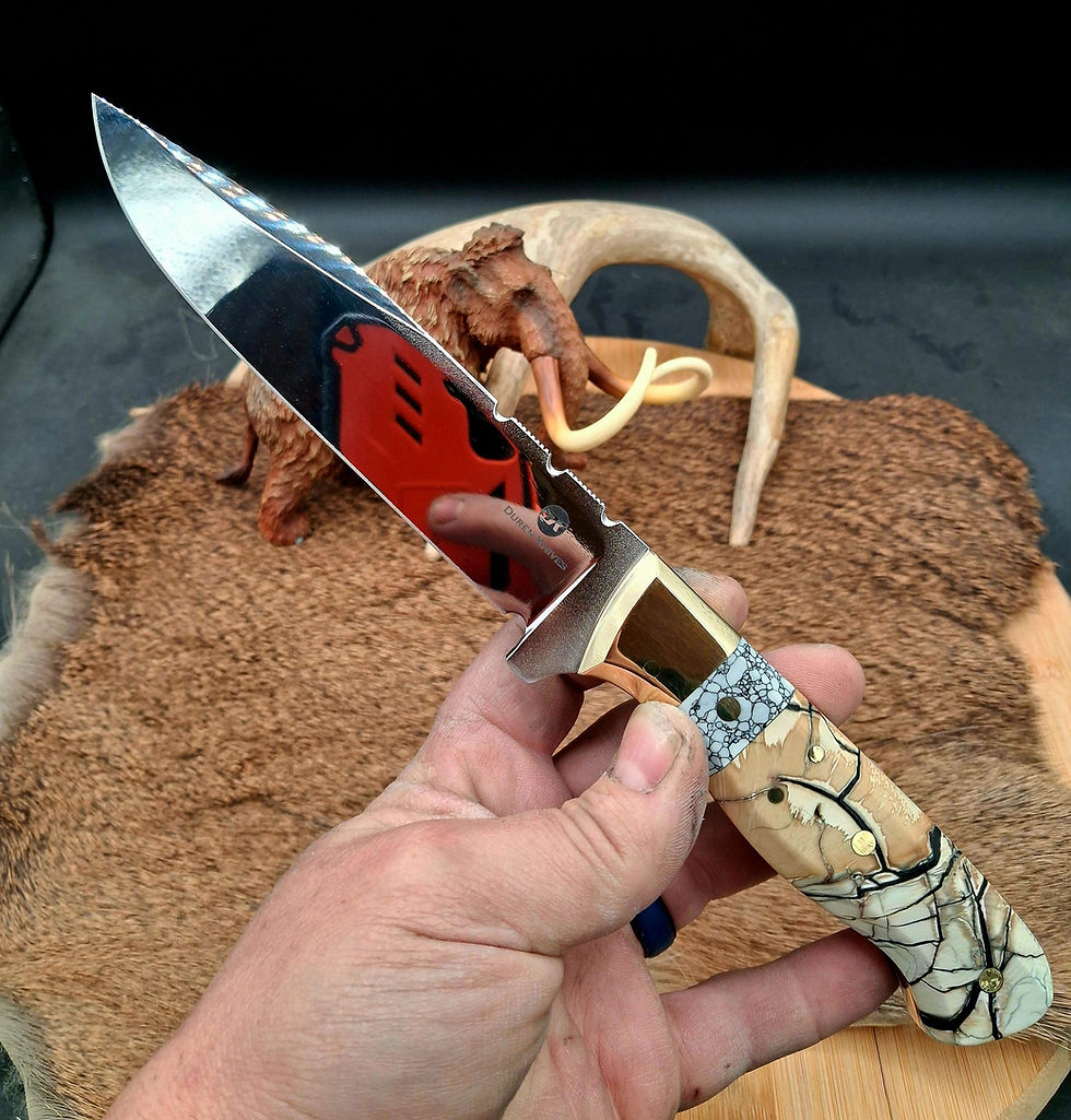Thumbnail: Wooly Mammoth Tusk Custom Fixed blade