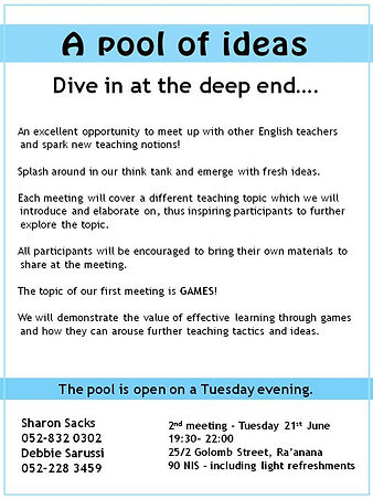 meeting ESL teachers for using games in the lesson