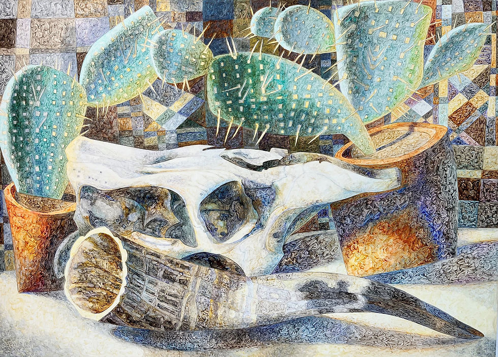 Tim Rossiter - Still Life With Skull (High Res).jpg
