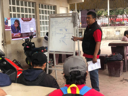 Dimos inicio al Curso de Mantenimiento al Sistema de la Estructura e Instalación de Componentes en Motocicletas y Motonetas, realizado en el Jardín Municipal