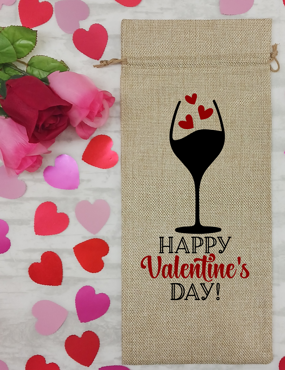 Thumbnail: Valentine's Day Wine Bags