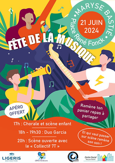 Illustration fête de la musique