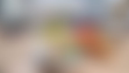 JAPAN HOUSE LA food exhibit with art that looks edible