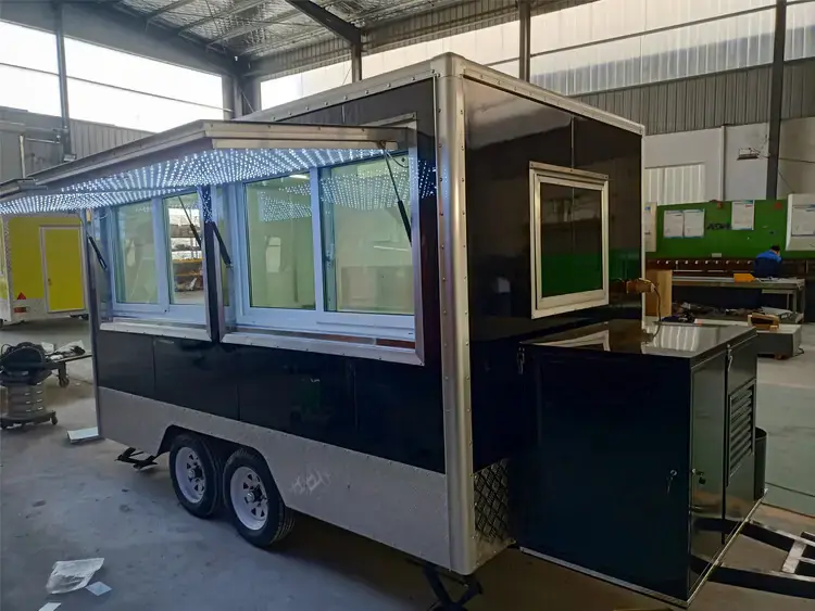 Thumbnail: Large Custom Made Concession Trailer for Catering