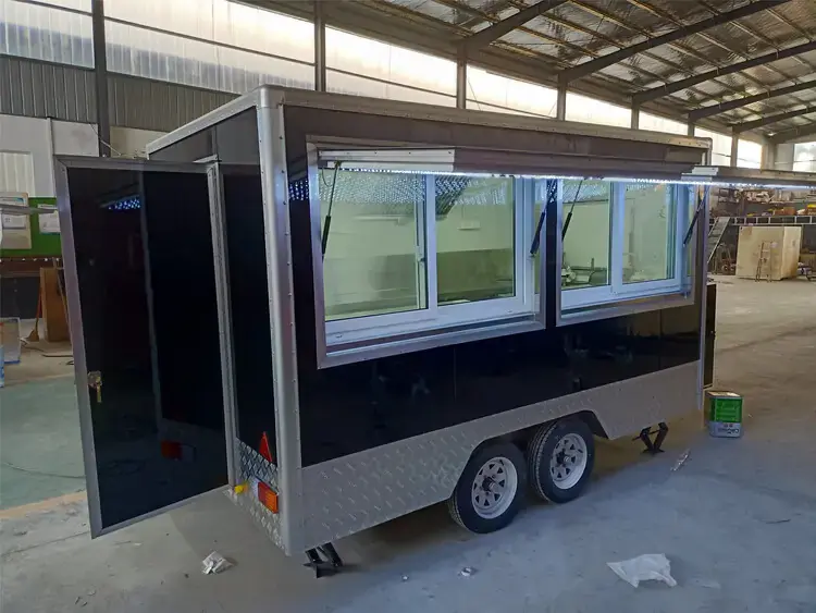 Thumbnail: Large Custom Made Concession Trailer for Catering