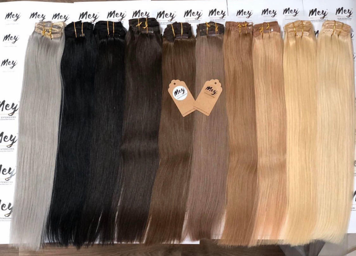 Clips Hair Extensions 120g 8pcs 22inch
