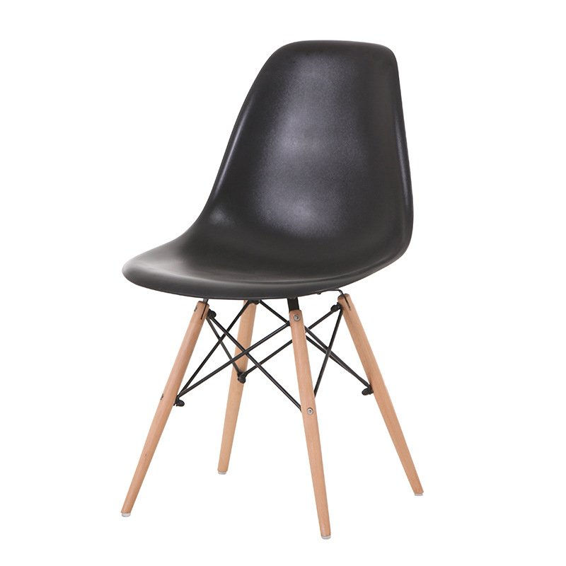 Thumbnail: Zeed Plastic Chair- Black