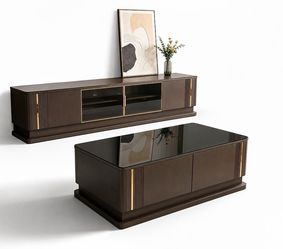 Thumbnail: Brunaro TV Stand & Coffee Table Set