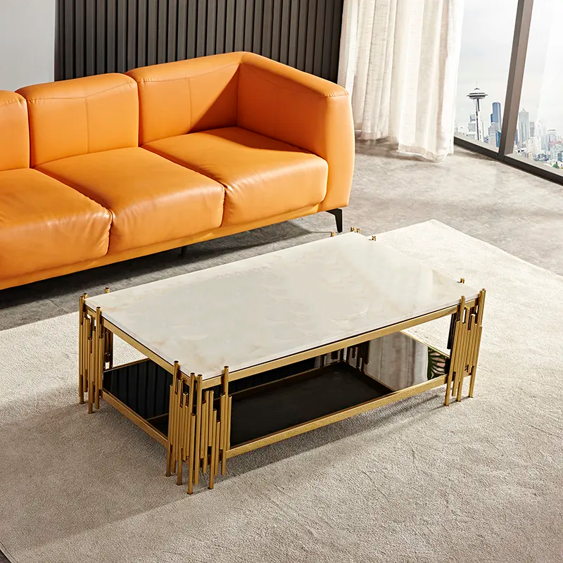 Hemmi Coffee Table- Gold