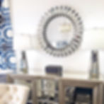 Silver Sunburst Mirror